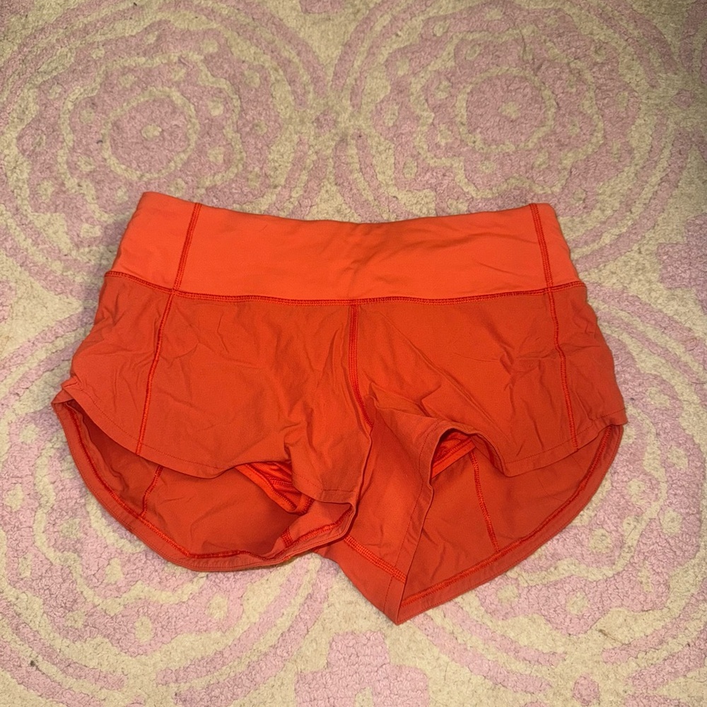 Lululemon Orange Speed Ups
